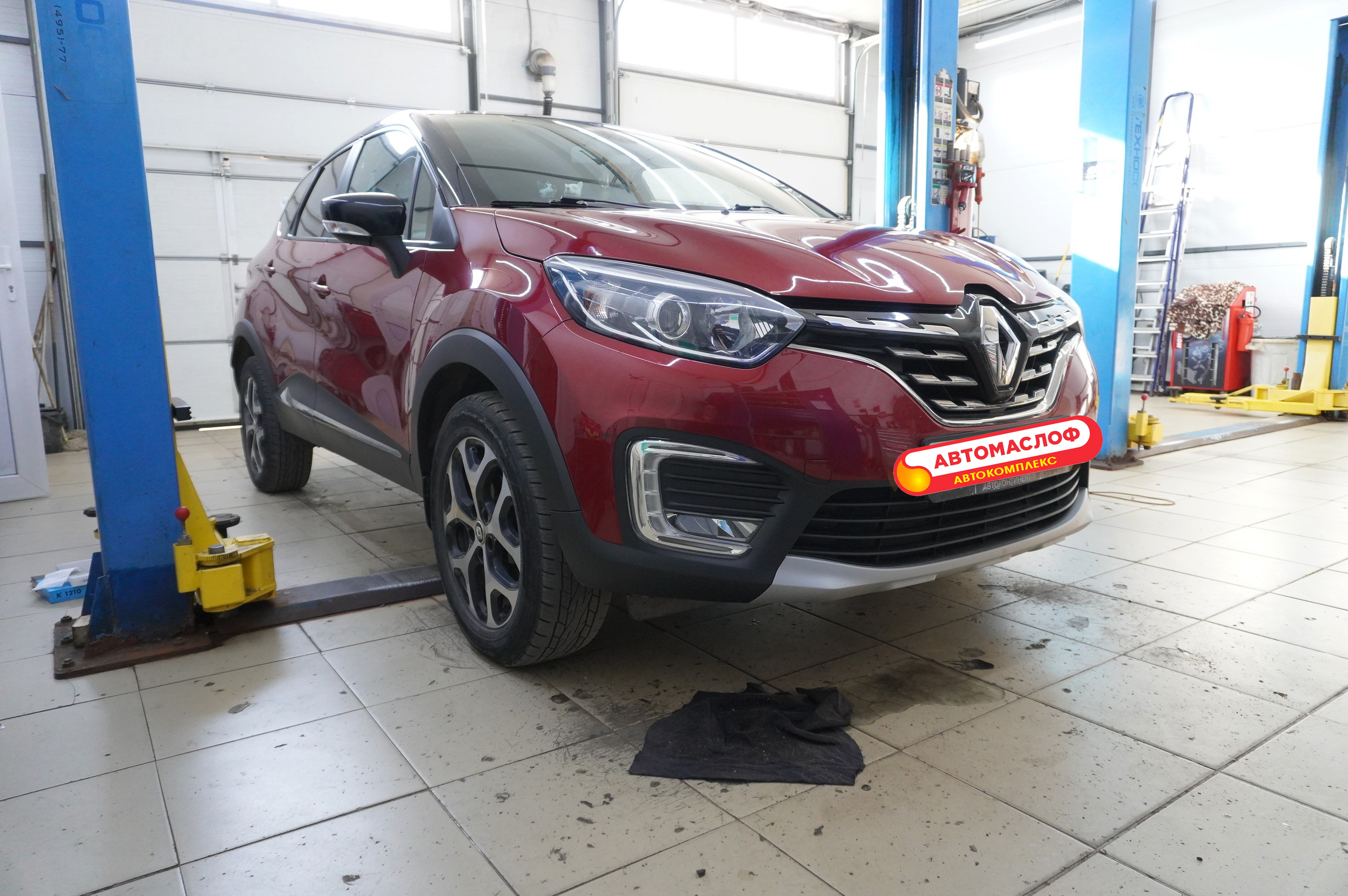 Аппаратная замена масла в АКПП Renault Kaptur 1.6 Jatco (JF015E) RE0F11A 