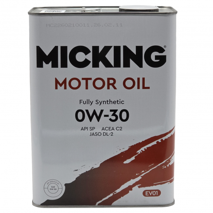 MICKING EVO1 0w30 API SP ACEA C2 4л M2123