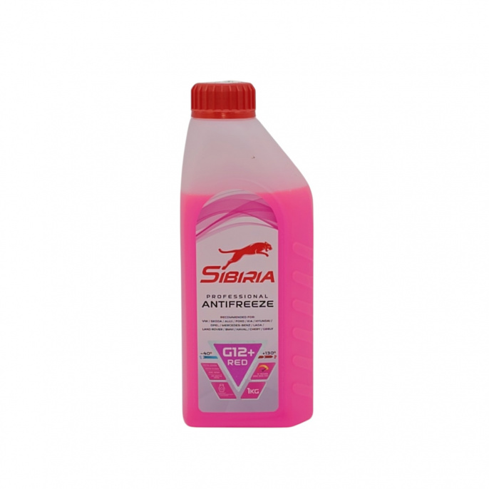 SIBIRIA Антифриз -40 G12+ розовый 1кг