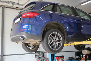 Аппаратная замена масла в АКПП Mercedes GLC 250d 4MATIC X253 725.0 (9G-Tronic)