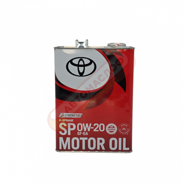 TOYOTA 0w20 SP/GF-6A синт. 4л 0888013205