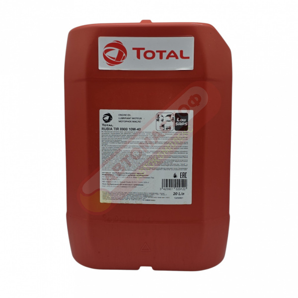 TOTAL Rubia TIR 8900 10w40 п/с 20л