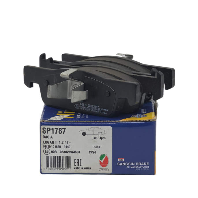 Колодки тормозные передние HI-Q SP1787