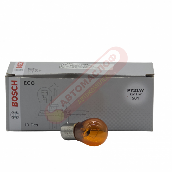 Лампа 12V PY21W 21W BAU15s ECO 1987302812