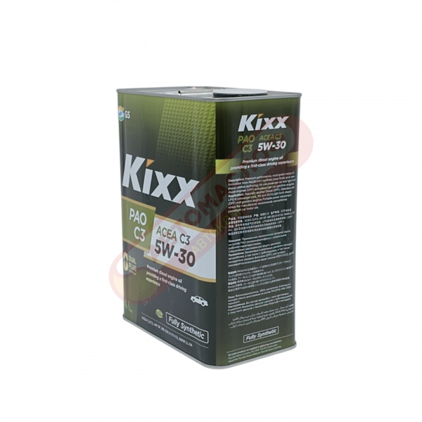 KIXX PAO 5w30 SN/CF/C3 синт.4л L209144TE1