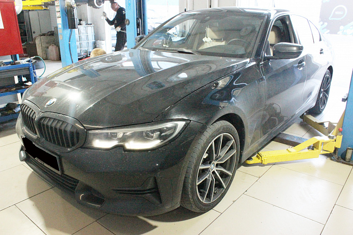 Аппаратная замена масла в АКПП BMW 3 G20 ZF 8HP51 (GA8HP51X)