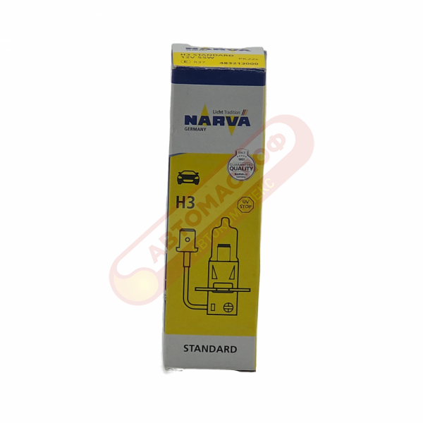 Автолампа NARVA H3 12V PK22s 55W 48321