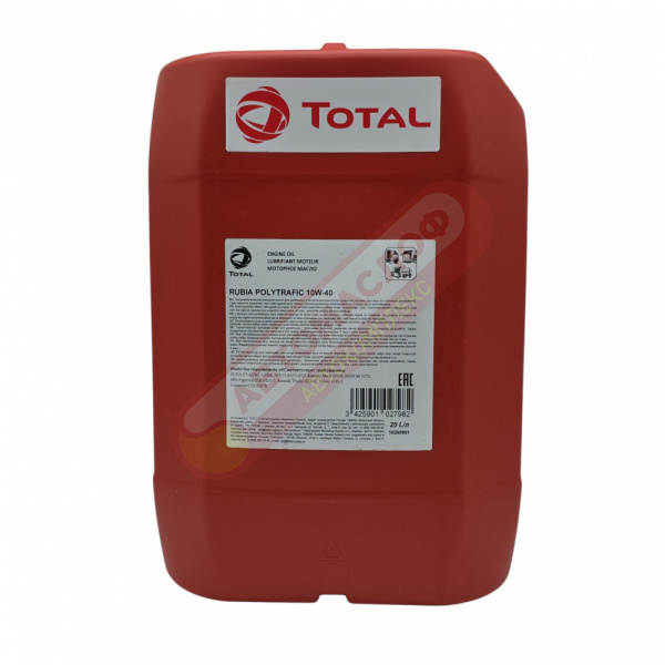 TOTAL Rubia Polytrafic 10w40 п/с 20л